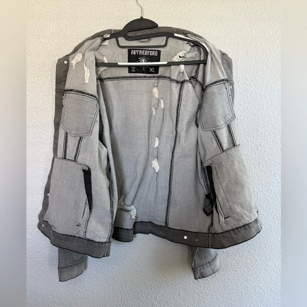Men’s Rutherford “DEAM” Denim Jacket size XL
